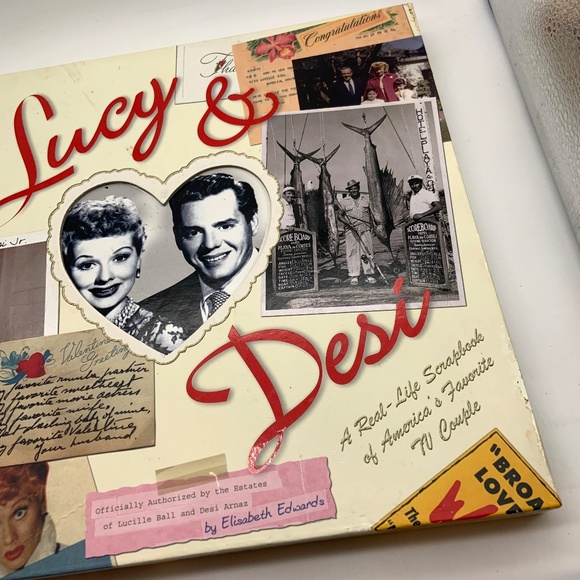 Vintage I Love Lucy Lucy and Desi Real-Life 3D Hardcover Scrapbook and Cover - Picture 3 of 15